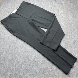Greg Norman Golf Pants Men 40 x 30 Black Stretch Waistband Ultimate Travel